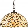 Tiffany stropová lampa - luster Prezent 223 vzor 18