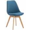 Tkanina stoličky Linares, modrá