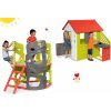 Smoby set domček Pretty Nature a preliezačka Multi Activity Tower 810702-24