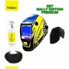 SET 3 Samostmievacia zvárací kukla KWX820ARC++ EDICE RALLY + Nanoclean + ochrana krku + ochrana hlavy KOWAX