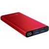 GoGEN 10000 mAh, PB100008, powerbanka, červená GOGPB100008R