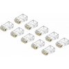 AlzaPower Patch CAT6 UTP RJ45 8p8c netienený skladaný na drôt 10-pack APW-CP6USO10