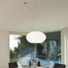 Casablanca Aih – závesná lampa 38 cm biela matná - AI11-B77A