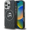 Karl Lagerfeld puzdro plastové Apple iPhone 16 Pro KLHMP16LHMKBKCHK čierne