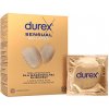Durex Sensual No Latex (20 ks), kondómy bez latexu pre prirodzený pocit
