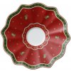 Toy's Delight podšálka k šálke na kávu s mliekom 0,3 l 19 cm červená