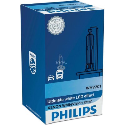 Philips xenónová výbojka D2S 85V 35W WhiteVision gen2