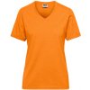 James&Nicholson Dámske tričko JN1807 Orange S