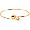 iZlato Forever zlatý dámsky obručový náramok s guľôčkami Evelyn IZ24369