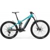 MERIDA eONE-SIXTY 700 teal metaliza tmavostrieborny 2023