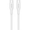 Canyon CC60SC10, 1 m kábel, USB-C / USB-C, PD 60 W, 480 Mbps, biely CNS-CC60SC10W