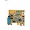 StarTech.com PCI Express Serial Card, PCIe to RS232 (DB9) Serial Interface Card, PC Serial Card with 16C1050 UART, Standard or Low Profile Brackets, COM Retention, For Windows & Linux - PCIe to DB9 Ca