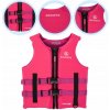 Istiaca vesta pre deti AQUASTIC Youth 50N ružová, 176 cm