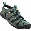 Keen CLEARWATER CNX LEATHER WOMEN mineral blue / yellow Veľkosť: 38 dámske sandále
