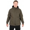 Fox Collection Sherpa Jacket Green & Black Large