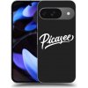 Picasee silikónový čierny obal pre Google Pixel 9 - Picasee - old logo - white
