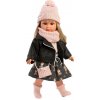 Llorens CARLA 54040 - realistická bábika s látkovým telom - 40 cm
