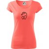 Zubárka princezná - Dámske tričko Pure - L ( Korálová )