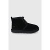 Detské semišové snehule UGG 1017320K.BLK čierna EUR 36