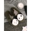 BK Dámske zelené papuče panda 37044_149 Zelený 36-38