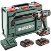 Metabo BS 18 L Set Aku vrtací šroubovák, 18V 3x2Ah Li-Power, Nabíječka SC30, metaBOX 145 602321540