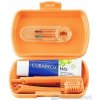 CURAPROX Kids Travel set cestovná sada ORANŽOVÁ