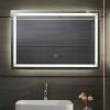 Nástenné zrkadlo Aquamarin obdĺžnikové 900 x 600 mm