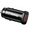 Baseus Nabíječka do auta Square metal A+A 30W Dual Quick Car Charger černý CCALL-DS01