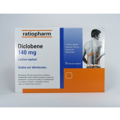 Diclobene 140 mg emp.med.5 x 140 mg od 8,24 € - Heureka.sk