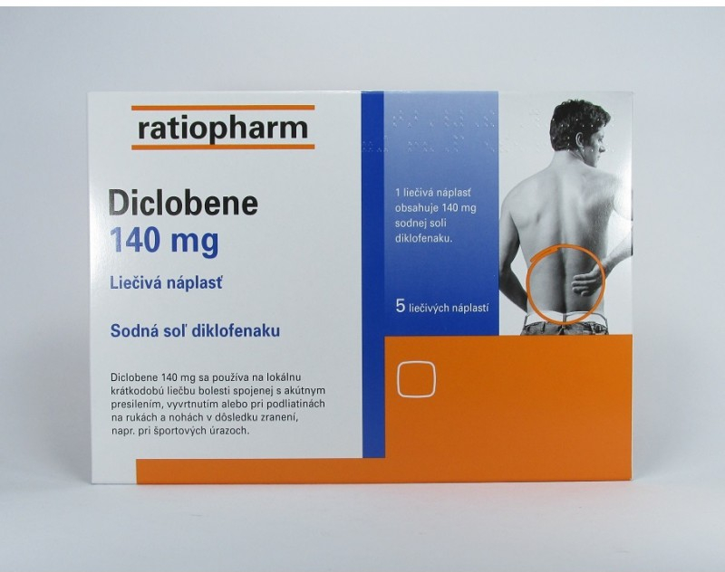 Diclobene 140 mg emp.med.5 x 140 mg od 8,15 € - Heureka.sk