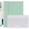 AppleKing puzdro s klávesnicou a priestorom na Apple Pencil pre iPad 10,2