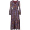 Lauren Ralph Lauren Dlhé šaty HATETA-LONG SLEEVE-DAY DRESS Viacfarebná