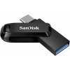 SanDisk Ultra Dual Drive Go/256GB/150MBps/USB 3.1/USB-A + USB-C/Černá SDDDC3-256G-G46