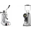 La Pavoni Stradivari Lusso + Eureka Helios 65, grey