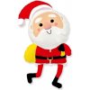 Flexmetal Balón fóliový Happy Santa Claus – Mikuláš, Vianoce 102 cm 901854