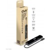 Club3D hub USB Gen3x2 Type-C (USB4), 6-in-1 s HDMI 8K60Hz/4K120Hz, 2xUSB, RJ45 a 2xUSB-C, 1xData, 1xPD - nabíjení 100W