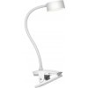 Top Light | Top Light-LED stmievateľná dotyková stolová lampa s klipom BELLA LED/4,8W/5V 3000-6500K biela | TP1855