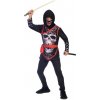 Amscan Detský kostým - Ninja s lebkou Veľkosť - deti: M: 128 cm