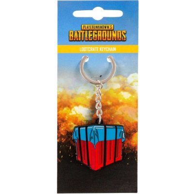 Prívesok na kľúče Playerunknowns Battlegrounds Metal Keychain Loot Crate