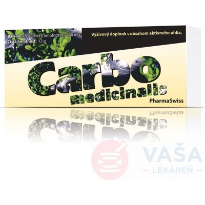 Carbo Medicinalis tbl.20 x 300 mg