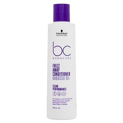 Schwarzkopf Professional BC Bonacure Frizz Away Conditioner 200 ml uhlazující kondicionér pro nepoddajné a krepaté vlasy pro ženy