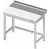 Přístěnný stůl s polyetylenovou deskou 1700x600x850 mm | STALGAST, 980586170 inox