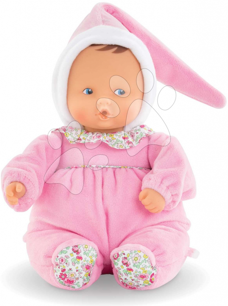 Corolle Babipouce Blossom Garden Mon Doudou s modrými očami a špúliace ústočká 28 cm