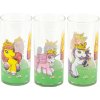 Poháre na nápoje Filly Unicorn 300 ml 3 ks