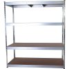 ROJAPLAST Regál kovový 160 × 60 × 180 cm