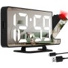 LED budík s projektorom a zrkadlom IsoT9576