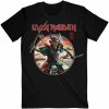 Iron Maiden Senjutsu Eddie Warrior Circle Black M Tričko