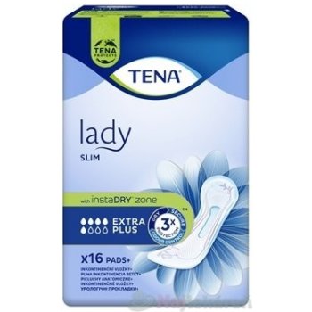 TENA Lady Slim Extra Plus inkontinenčné vložky pre ženy 16 ks