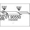 MTS Koncový tlmič výfuku 01.90550