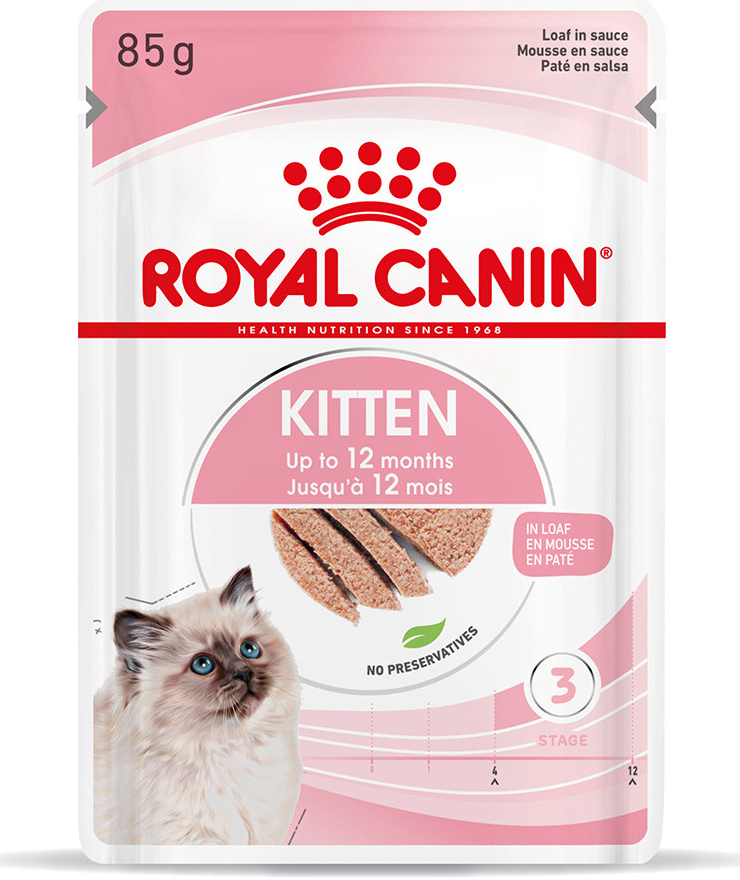 Royal Canin Kitten Mousse 12 x 85 g